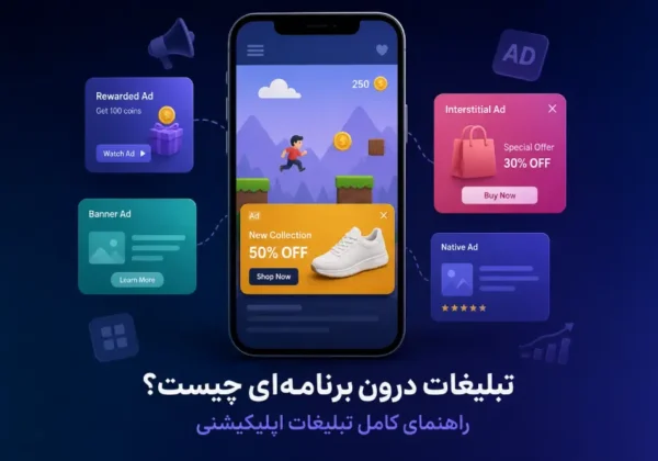تبلیغات درون‌ برنامه‌ ای چیست؟ راهنمای کامل تبلیغات اپلیکیشنی